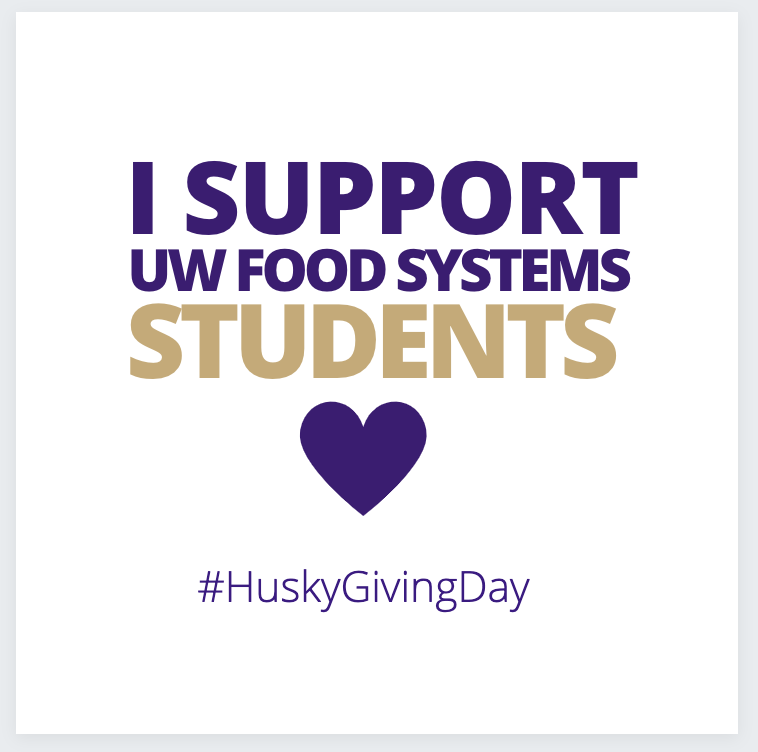 Husky Giving Day Nutritional Sciences Program