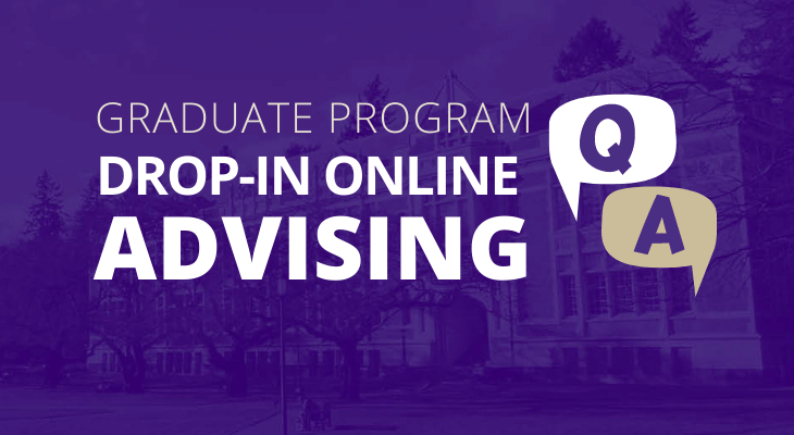 Graduate Program Drop-in Online Advising