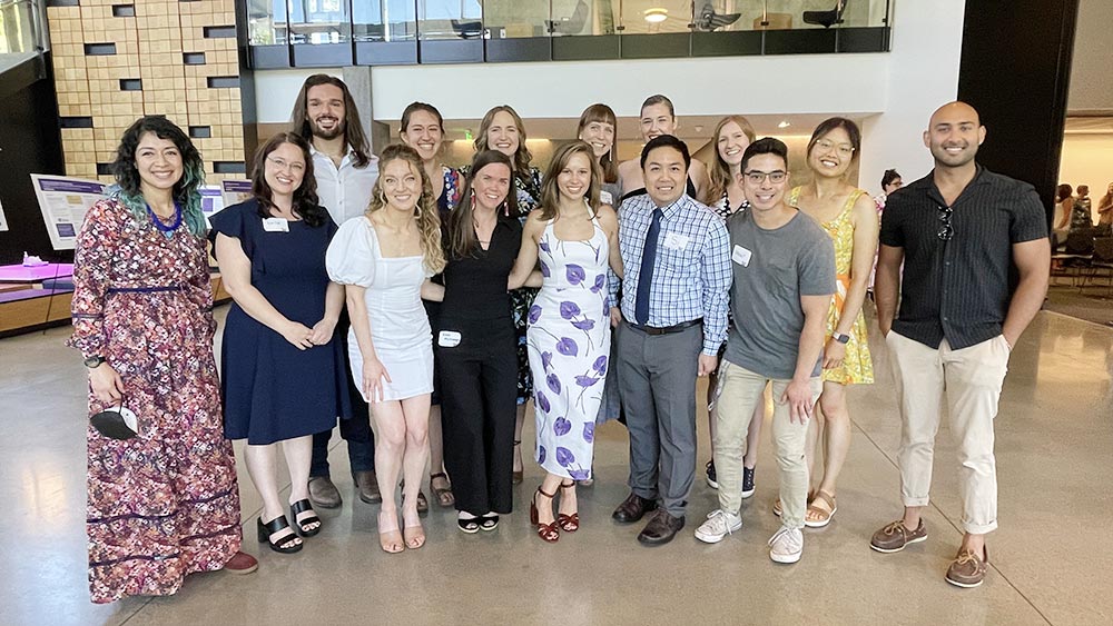 Group photo of 2023 graduating students in the UW Nutritional Sciences program